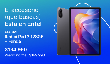 banner entel en todas redmi pad 2 principal mob 210825