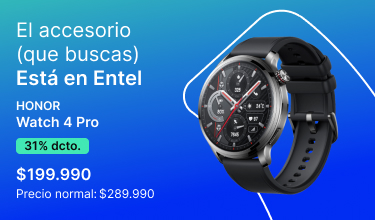 banner entel en todas honor watch 4 pro principal mob 210825